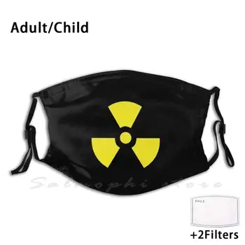 Nuke | Núdzi Jadrovej Symbol Pre Dospelých Deti Proti Prachu, Filter Diy Maska Jadrovej Masky Jadrovej Symbol Masky Bomba Maska Jadrových